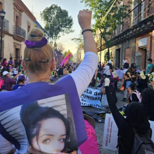 Descalifica Jara protesta del 8M para exigir justicia por mujeres asesinadas en Oaxaca; van 128 en su gobierno